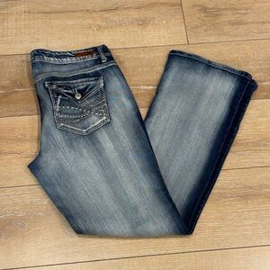 L.E.I. Ashley Lowrise Slim Boot Jeans - Junior Size 15 Regular